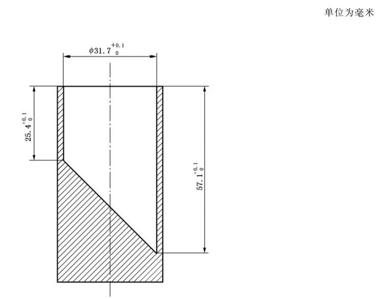 圖丨小零件量筒。測(cè)試時(shí)完全進(jìn)入量筒屬于小零件。